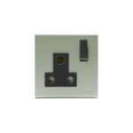 Panasonic15A 1G Round Pin Socket –  Refina | High-Quality Single-Gang Electrical Socket Web1131Mwk