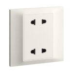 Legrand Belanko S - 1 gang 2X2 pole Euro/US socket outlet - - Image 2
