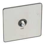 Legrand Synergy Sleek - single "F" type TV socket - - Image 2