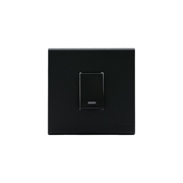 Panasonic20A Dp Switch With Neon & D.E Refina Black Webp5414620Eb