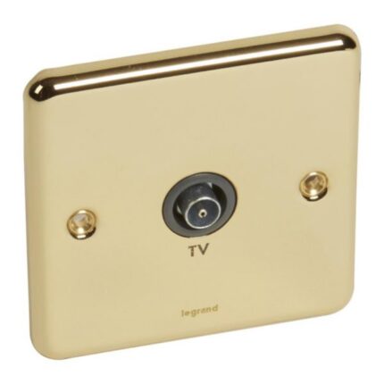 Legrand Synergy Authentic - single male TV socket -