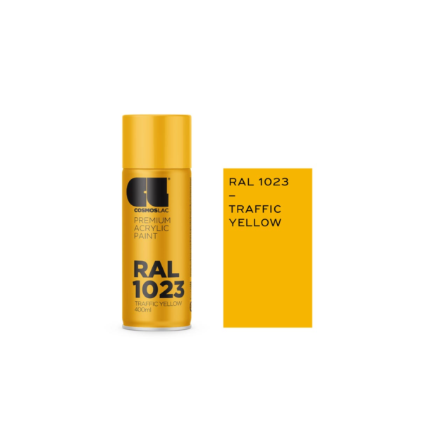 CosmosLac Ral 1023 Spray Paint Traffic Yellow