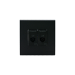 Panasonic2G Data Cat6 Outlet Refina Black Webp4529680Eb