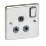 Legrand Synergy Authentic - 1 gang switched single pole socket outlet 15A - - Image 2