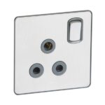 Legrand Synergy Sleek - 1 gang switched single pole socket outlet 15A -