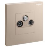 Legrand Galion - 1 gang TV-R-SAT socket outlet -