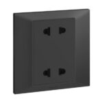 Legrand Belanko S - 1 gang 2X2 pole Euro/US socket outlet -