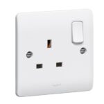 Legrand Synergy - Socket outlet with USB charger - single pole switched - 2 gang - - Image 2