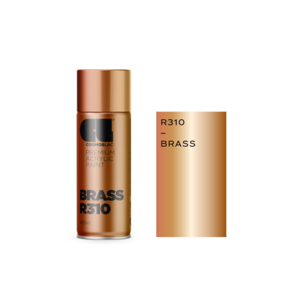 CosmosLac R310 Spray Paint Bright Brass