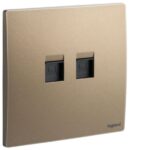 Legrand Mallia Senses - Double RJ45 socket outlet category 6 UTP - Image 2