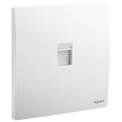 Legrand Mallia Senses - Single RJ45 socket outlet category 6 UTP