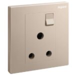 Galion - 1 gang British Standard switched single pole socket outlet - 15A - - Image 2