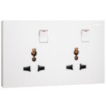 Galion - 2 gangs Multistandard switched socket outlet - - Image 2