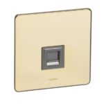 Legrand Synergy Sleek - Telephone socket RJ11/RJ12 -