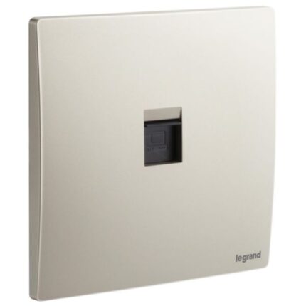 Legrand Mallia Senses - Single RJ45 socket outlet category 6 UTP