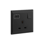 Legrand Belanko S 13A Single Bs Switch Socket + Usb C