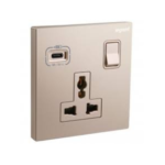 Legrand Galion 13A Single Switched Socket + Usb Type A - Image 2