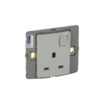 Legrand Mallia 1 Gang 13A 250 V Single Pole Switched Socket