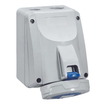 Legrand Surface mounting socket P17 Pro - IP 66/67 - 380/415 V~ - 125 A - 3P+N+E