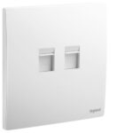 Legrand Mallia Senses - Double RJ45 socket outlet category 6 UTP