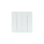Panasonic 16A 4G 2W Switch – Ovella White WYLG540027W | Heavy-Duty 4-Gang Switch for Homes & Offices | 1-Year Warranty