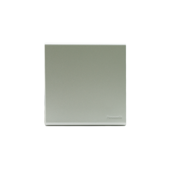 Panasonic 1G Blank Plate REFINA Metallic White WZB7891MW-P – Sleek & Durable Cover Plate