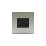 Panasonic 2G Data CAT6 Outlet REFINA Metallic White WEBP4529680MW – High-Speed Networking Solution