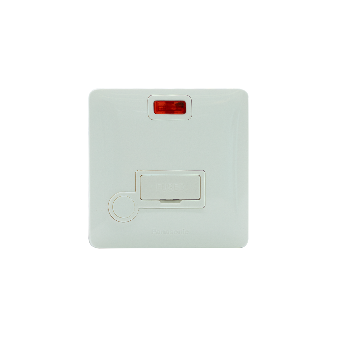 simplus-accessories-1-gang-13a-unswitched-white-fused-connection-unit-with-cable-outlet-and-indicator-full-set-wsbc7101wa1e827569e636c477971b3bc47eee62ab80a9f91.png Simplus Accessories 1-Gang 13A Unswitched White Fused Connection Unit with Cable Outlet and Indicator, Full Set, WSBC7101W - Image 1