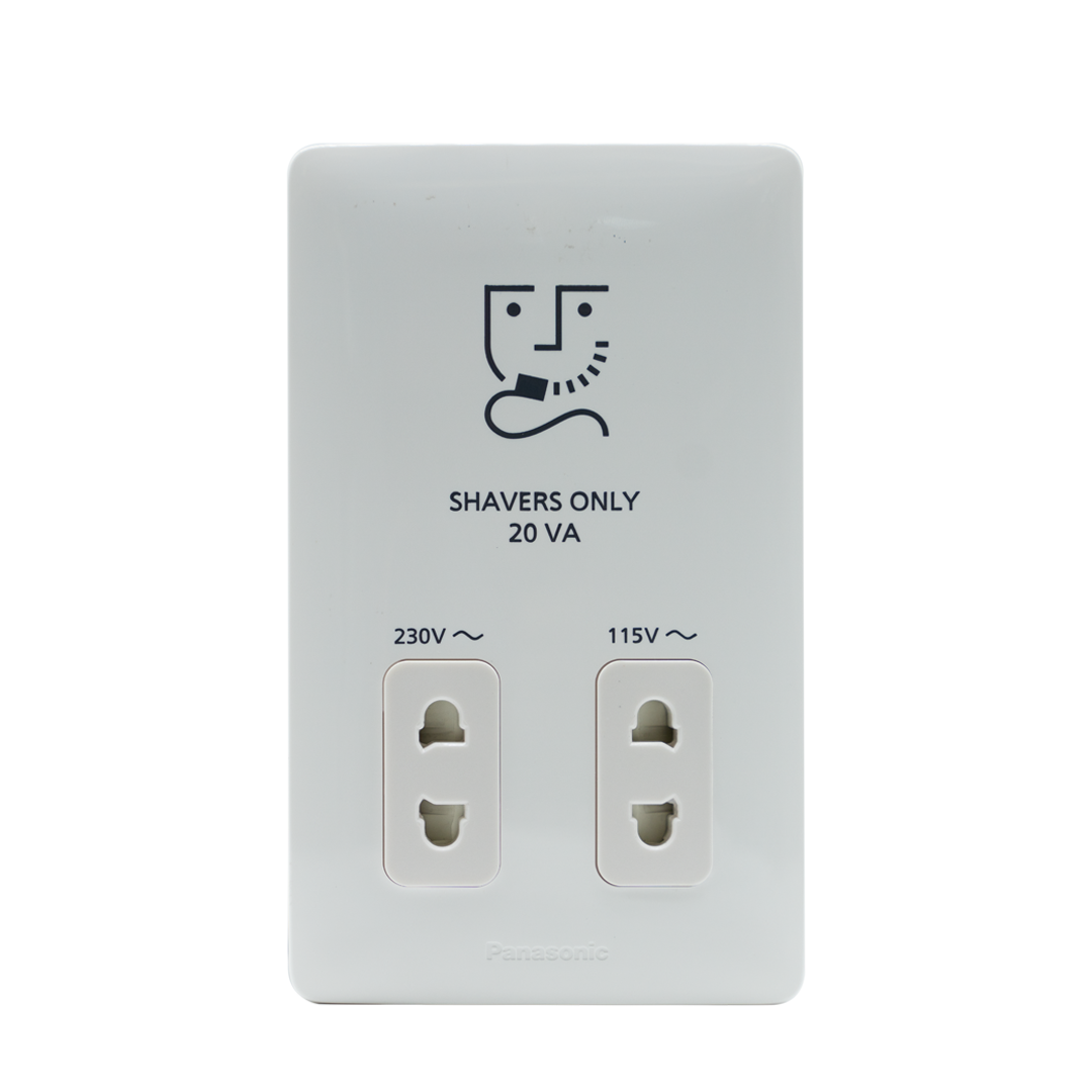simplus-hotel-series-shaver-socket-input-220v-240v-output-230v-115v-20va-full-set-wsbc9120w0305b45f14f83664d1f8298e7d26afab58925e7f.png Simplus Hotel Series Shaver Socket Input 220V-240V Output 230V/115V 20VA, Full Set, WSBC9120W - Image 1