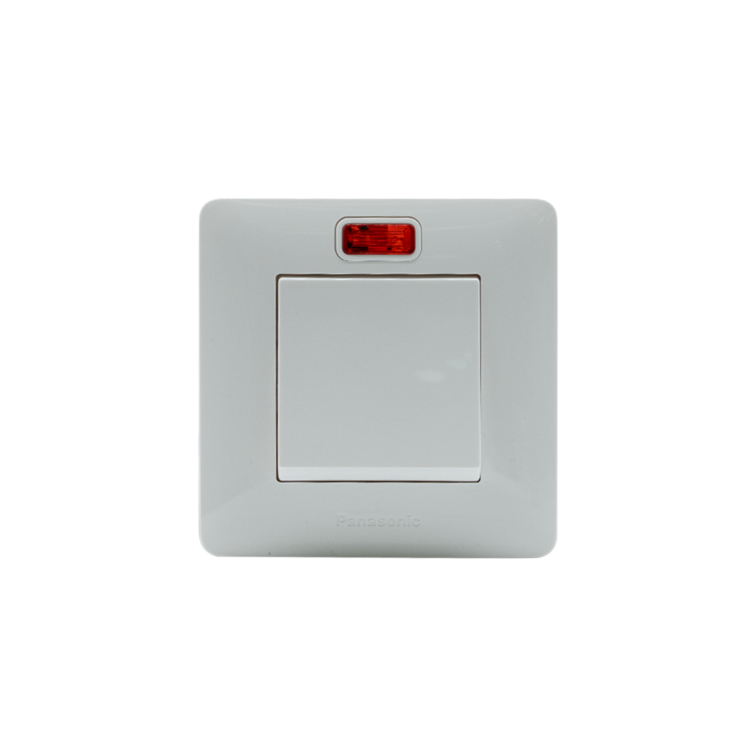 simplus-switches-1-gang-1-device-double-pole-white-switch-20a-with-indicator-full-set-wsbc5303w27fc688ccd1d1197e30e718c89e4efb998282d07.png Simplus Switches 1-Gang 1-Device Double Pole White Switch 20A with Indicator, Full Set, WSBC5303W - Image 1