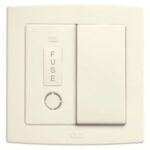 ABB Switched Fused Connection Unit With Neon LED, Concept BS, 13A, Ivory White - AC507-82