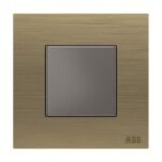 ABB Wall Plate, Millenium, 1 Gang - AM50444-AG