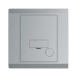 ABB Fused Connection Unit with Flex Outlet, Inora, 250V, 13A, Classic Grey - BL506-G