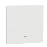 Schneider Electric AvatarOn C switch with Fluorescent Locator 1 way 1 gang 16AX 250V white E8731L1F_WE