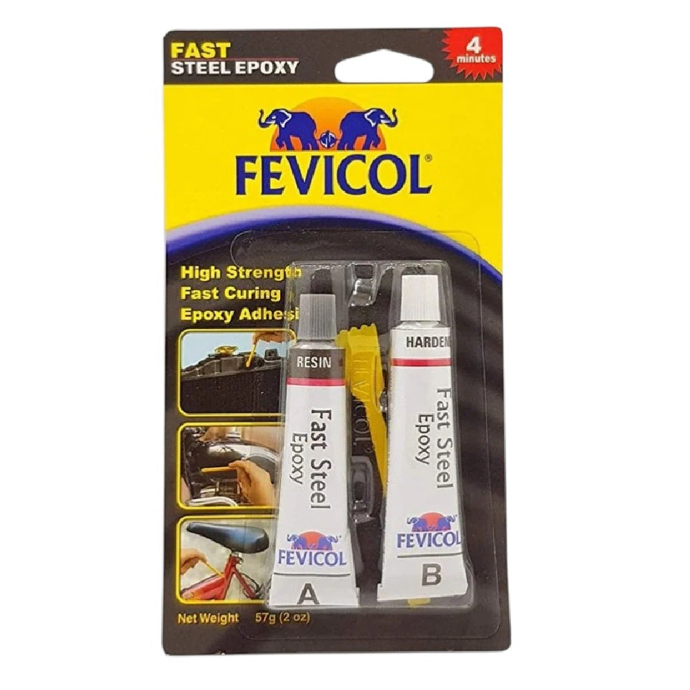 Fevicol_Rapid_Epoxy_Glue_4_minutes_f10901c6-b399-4f47-bcb3-191012838eb8.jpg Fevicol Rapid Epoxy Glue 4 minutes 57g Ultimate - Strong Bond - Image 1