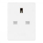 Schneider Electric Exclusive 3 Way Fused Adaptor 13A Surge Protected Plug Adapter ADAPT3WF