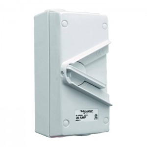Schneider20Electric20Surface20Mount20Triple20Pole20Isolating20Switch2020A20440V20IP6620Switch20WHT20-300x300-1.jpg Schneider Electric Surface Mount Triple Pole Isolating Switch 20A 440V IP66 Switch WHT20 - Image 1