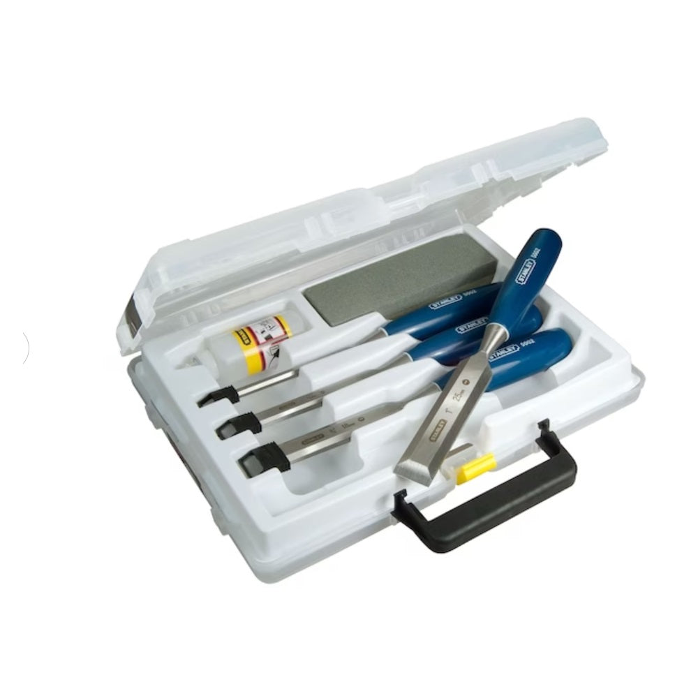 Stanley 5002 Wood Chisels Set (6p/set) + Accessories Default Title - Image 1