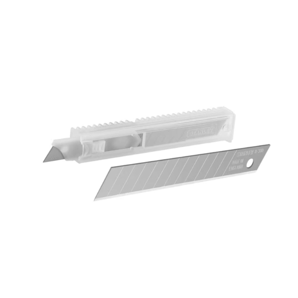 Stanley Snap-off knife blade x10/box 9mm - 10 Heavy-Duty - Reliable - Image 1