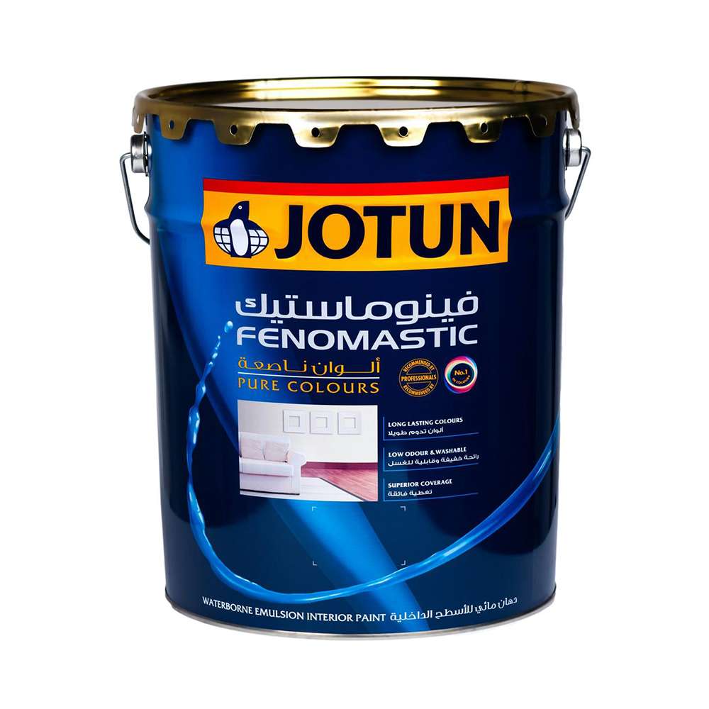 enomastic_emulsion_matt_10b15_18ltr_-_2__9_1.jpg Jotun Fenomastic Pure Colour Emulsion Matt 18L 5081 Silver Moon - Image 1