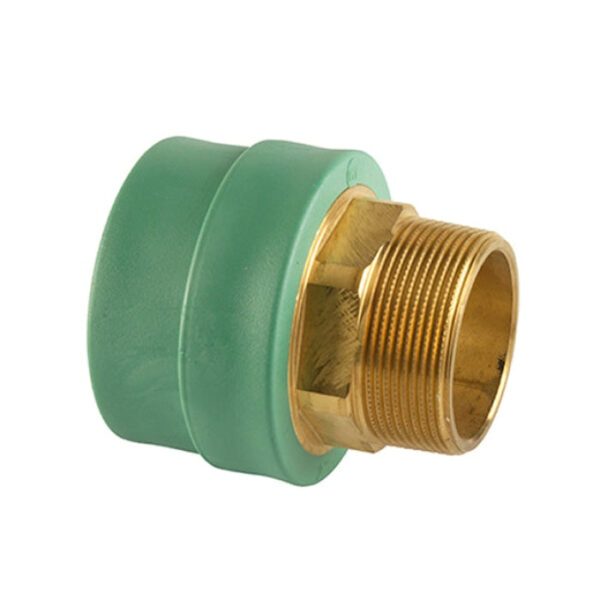 RAKTherm PPR Male Adaptor (Hex) 63 x 2" Ultimate - Leak-Safe Fit
